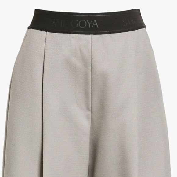 NWT Stine Goya Ciara Wide Leg Pants In Charcoal XS - Picture 5 of 12